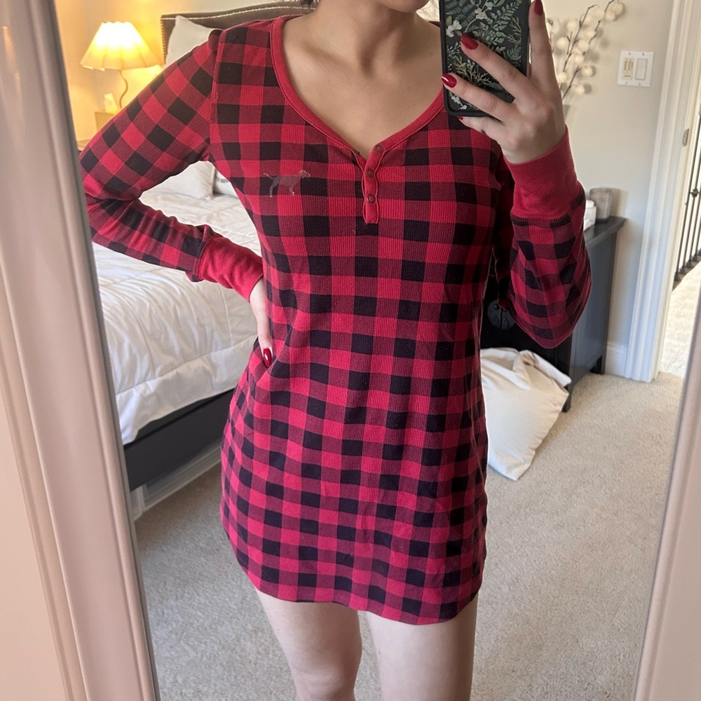 Victoria’s Secret PINK Plaid Nightdress